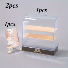 2pcs Small Cake Dessert Display Stand for Landscape Decoration & Crafts