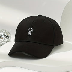 Embroidered Astronaut Sunshade Baseball Cap