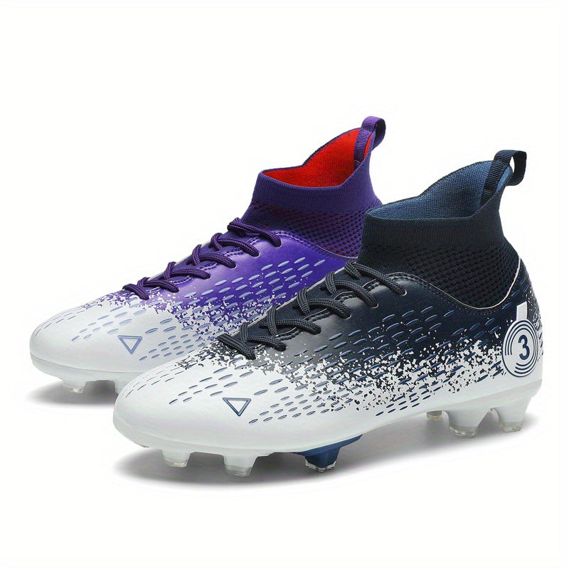 AG Cleat Soccer Shoes Outdoor Training Shoes for Men and Women