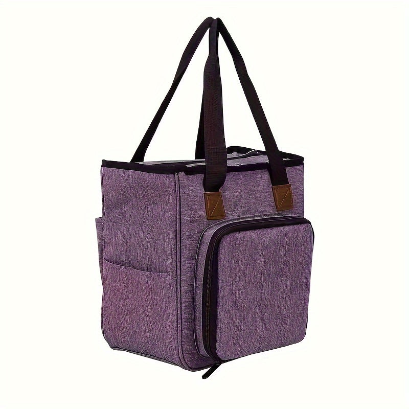 Portable Handheld Sewing Bag Large Capacity Yarn Storage Bag