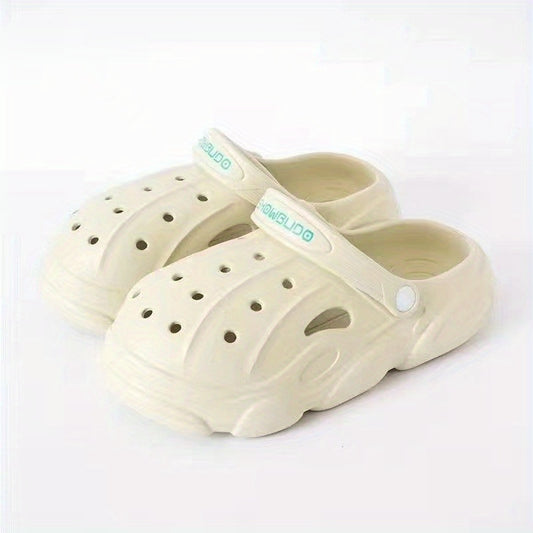 Women's Solid Clogs Casual Beach Shoes Soft Sole Breathable