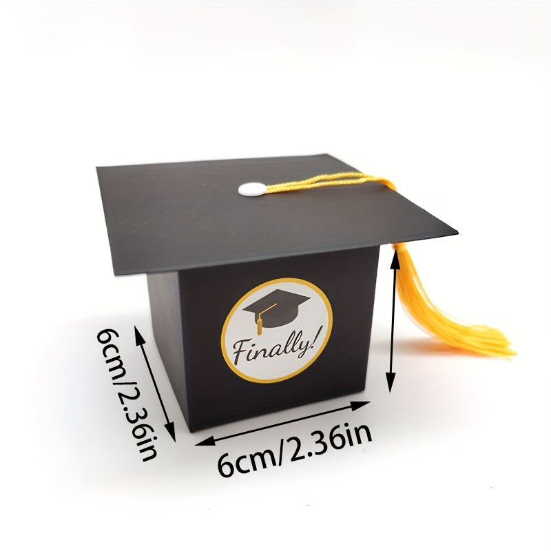 Graduation Season Bachelor Hat Favor Box Set