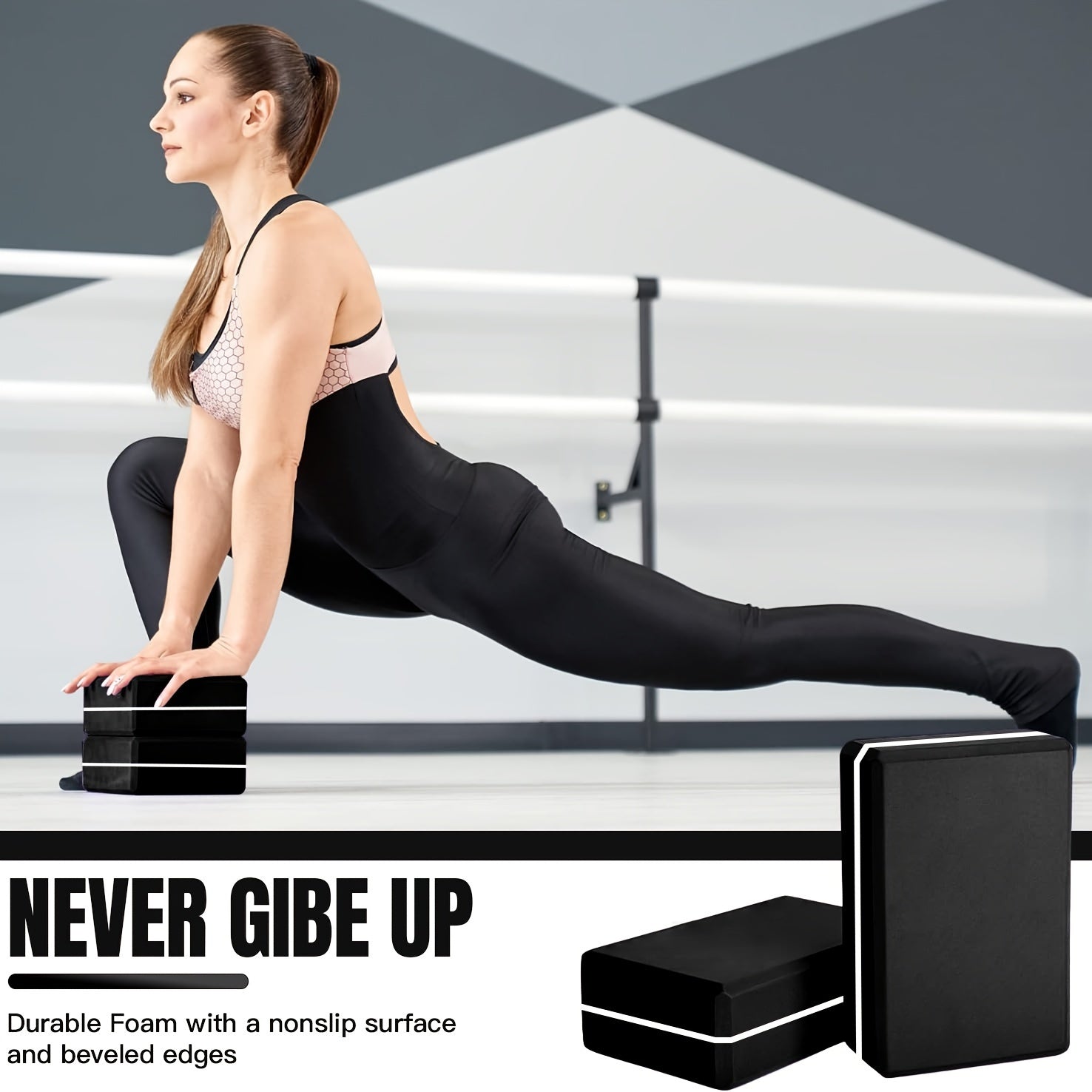 Soft Non-slip Yoga Block for Stretching Relaxation Pilates