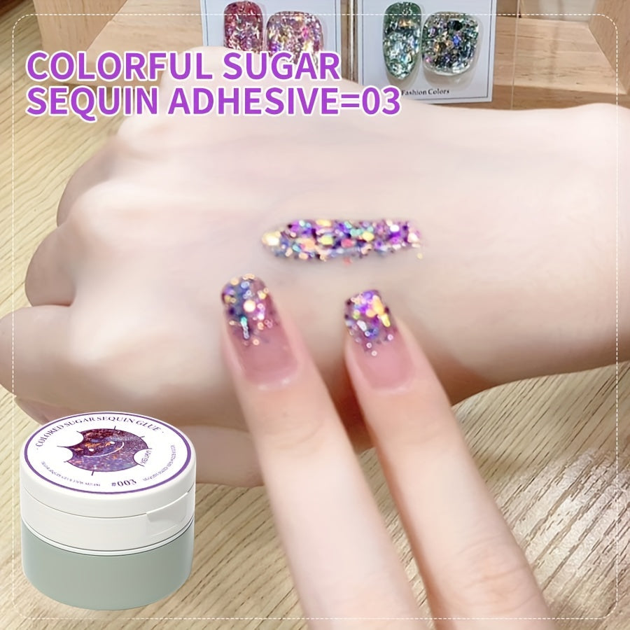 Glitter Gel Nail Polish Holographic Broken Diamond Gel Polish