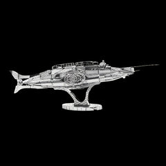 3D Metal Jigsaw Puzzle Model DIY Boat Military Series Birthday Gift
