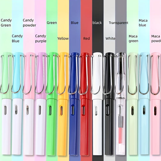 18-Pc Calligraphy Set for Adults, Beginners Gift, Ink Bag, Retro Replacement