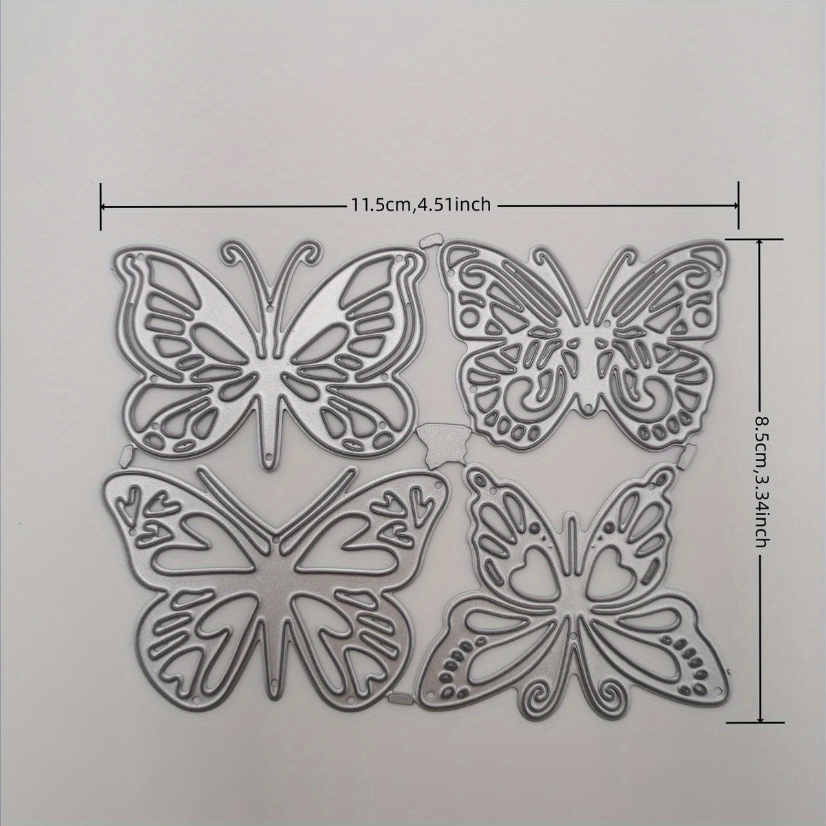 1pc Hollow Butterfly Metal Cutting Dies Stencil DIY Scrapbooking Paper Card