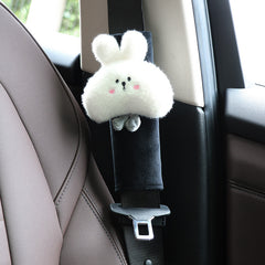 Rabbit Car Seat Pillow Lumbar Neck Headrest