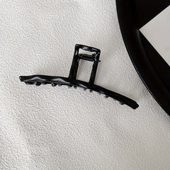 Metal Style Large Hair Claw Headwear Back Head Claw Shark Claw Hair Accessories