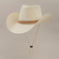 Men's Summer Straw Hat Outdoor Sun Visor Travel Sun Hat