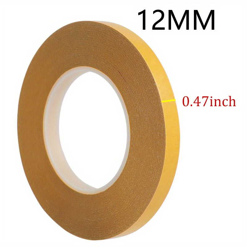 50M High Temp PET Double Sided Tape Transparent Heat Resistant Strong Adhesive