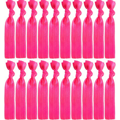 20pcs Knotted Hair Rope Elastic Ponytail Holder Hair Acces
