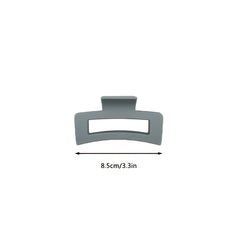 3pcs Large Hollow Hair Claw Nonslip Ponytail Holder Women Girls Shark Claw