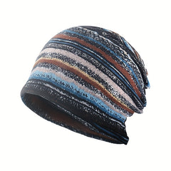 Retro Sports Hat Neck Gaiter Beanies Dual use For Men