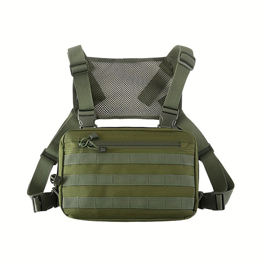 Outdoor Sports Chest Bag Mesh Breathable Chest Bag