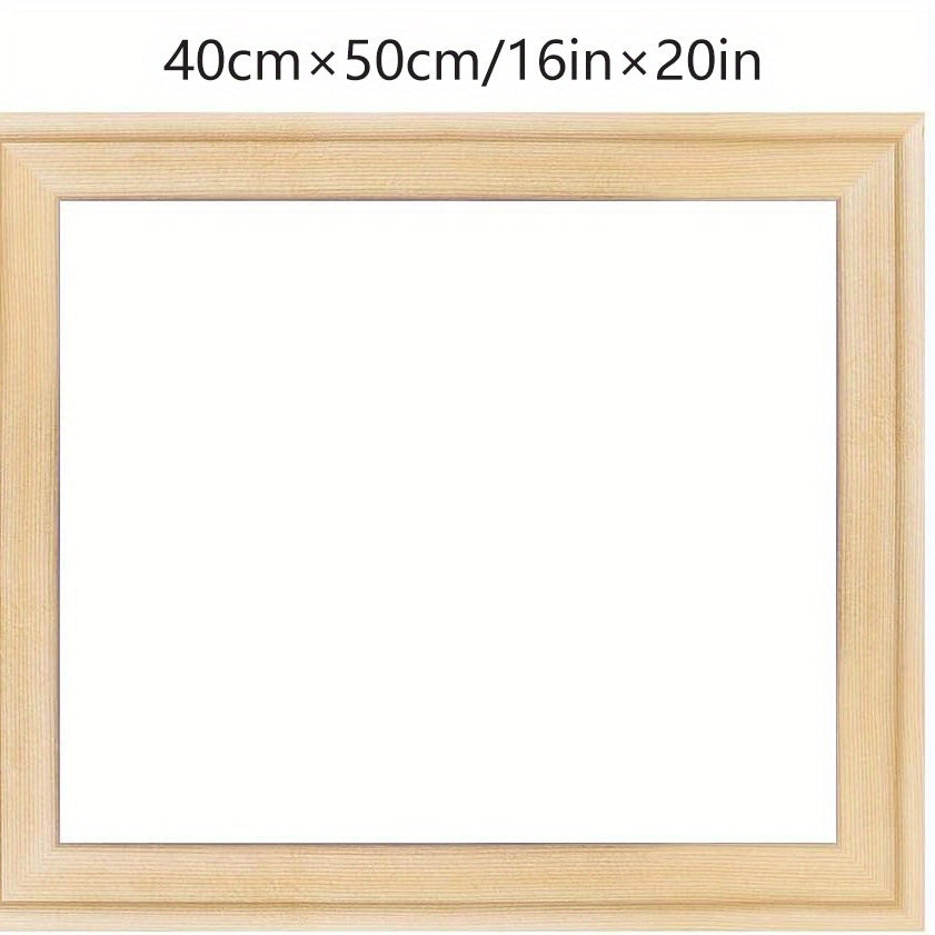 DIY Canvas Stretcher Bars Frame Kit for Paintings Prints