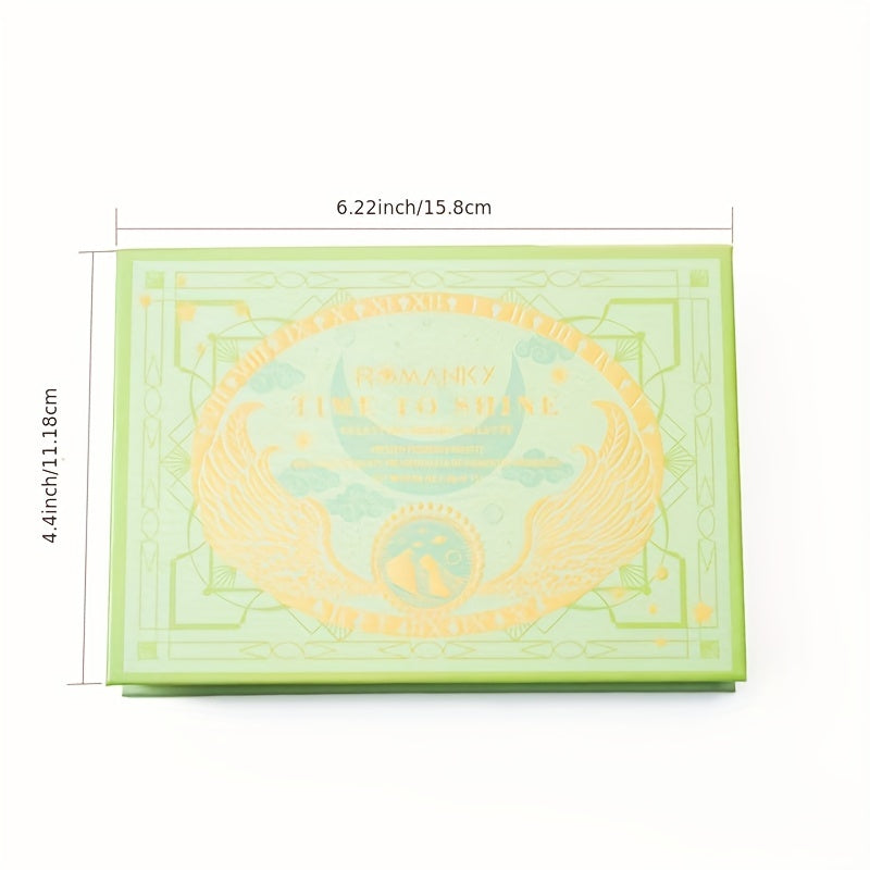 ROMANKY 15-Color Matte Earth Eyeshadow Palette - Angel Collection