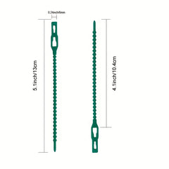 100pcs Adjustable Plant Ties - Planting Supplies Essential