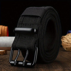 Men's Canvas Outdoor Belt Youth Jeans Belt