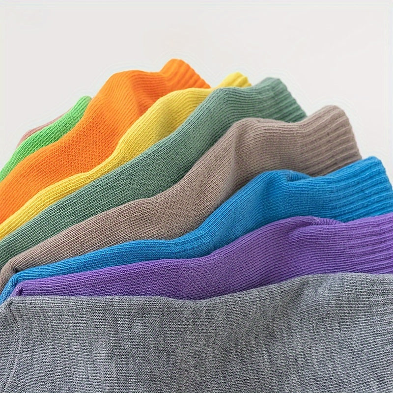 5 Pairs Baby Boy's Non Slip Socks Soft and Comfy
