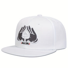 Peach Heart Baseball Cap Letter Embroidery Snapback Hat Unisex