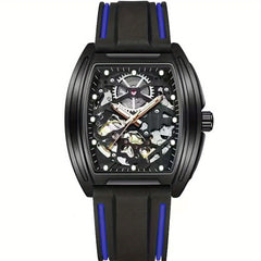 Men's Multicolor Alloy Luminous Mechanical Watch