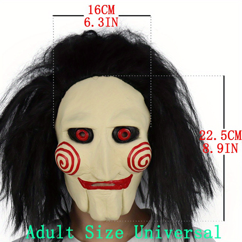 Scary Saw Mask Cosplay Halloween Party Costume Props