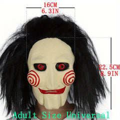 Scary Saw Mask Cosplay Halloween Party Costume Props