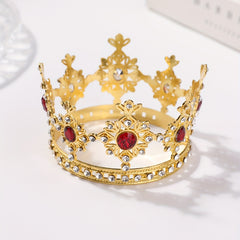 Rhinestone Crown Headband Princess Tiara Birthday Party Prom Headdress