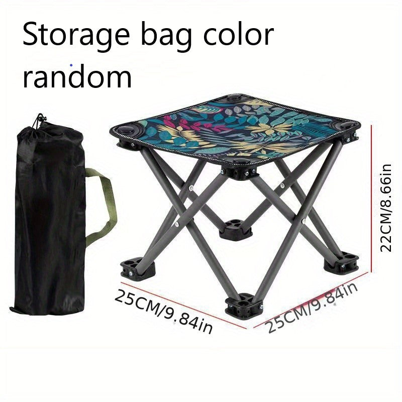 Portable Folding Chair w/ Storage Bag for Outdoor Camping Fishing and Hiking