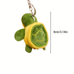 Turtle Keychain Pendant Doll Girl Plush Doll Ornament Schoolbag
