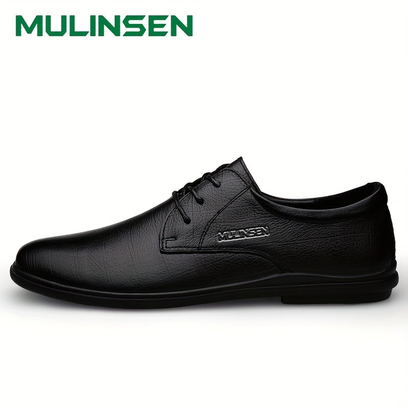 Men's Plaid Dress Shoes Soft Sole Oxford Shoes