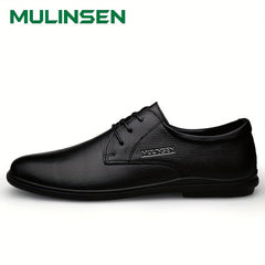 Men's Plaid Dress Shoes Soft Sole Oxford Shoes
