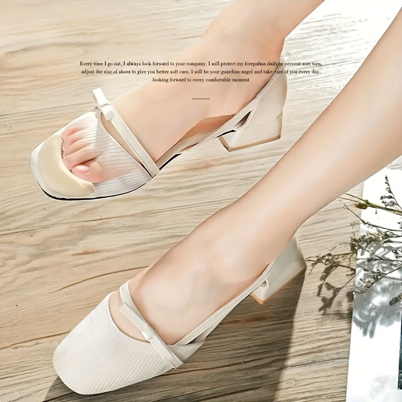 Soft Forefoot Shoe Filler For High Heel Toe Inserts