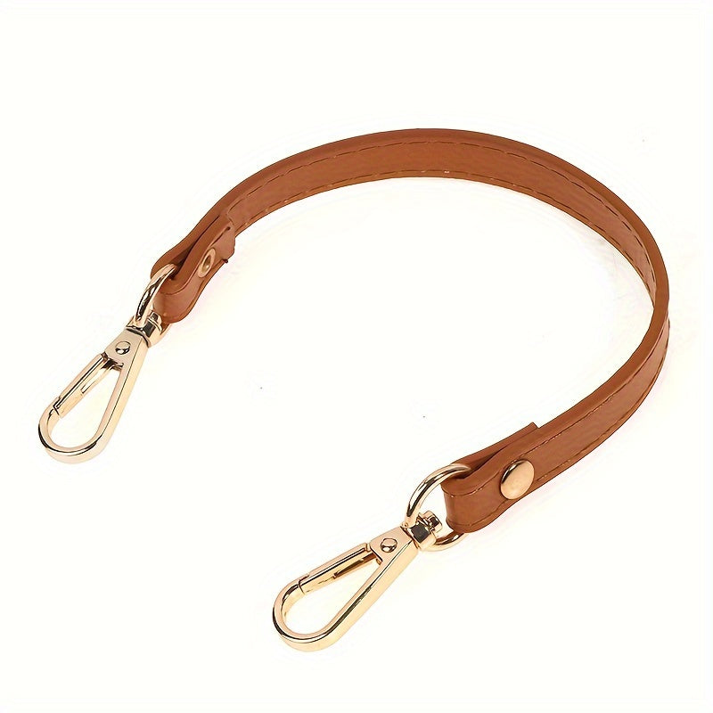 1pc Solid Handbag Strap PU Leather Purse Strap Belt Strap Bag Accessory