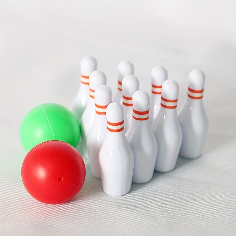 Miniature Bowling Model for Toy House Decoration