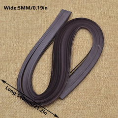 120pcs 5MM Paper Strips for Crafting - Monochrome Paper - 21.2in