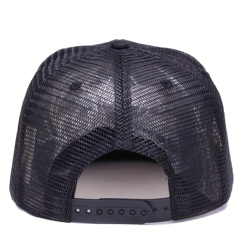 Unisex Breathable Hip Hop Snapback Trucker Hat