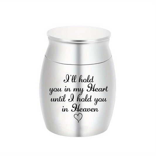 Eternal Memorial Stainless Steel Pet Urn for Dog and Cat Ashes