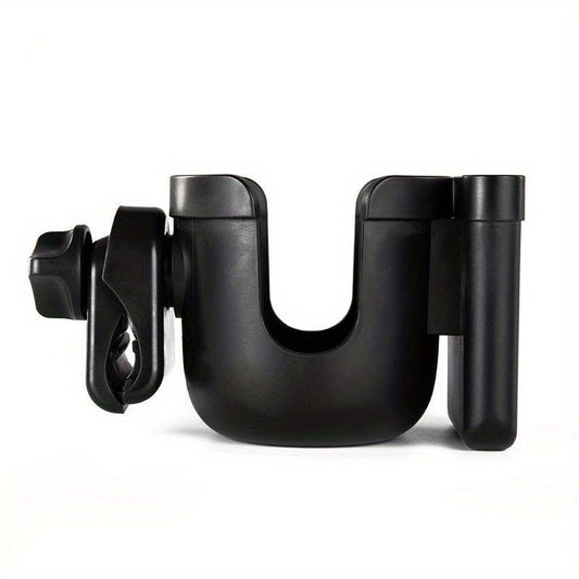 2 In 1 Stroller Accessory Cup Holder Mobile Phone Holder Multifunctional