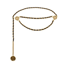 Thin Waist Chain Braided Belt for Women