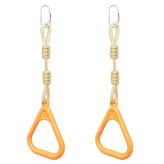 Gym Rings Hanging Ring With Rope for Indoor & Outdoor Fun