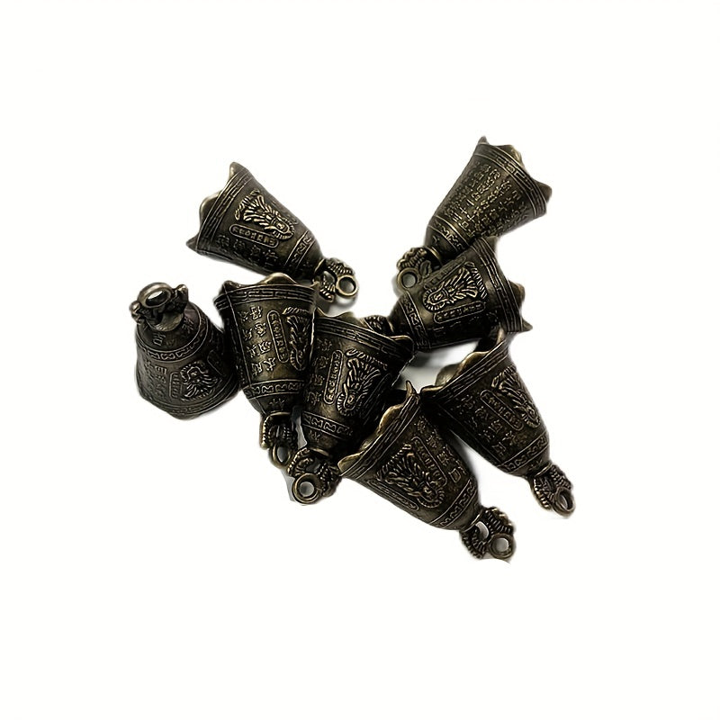 5pcs Antique Bells for Office Halloween Christmas Decor