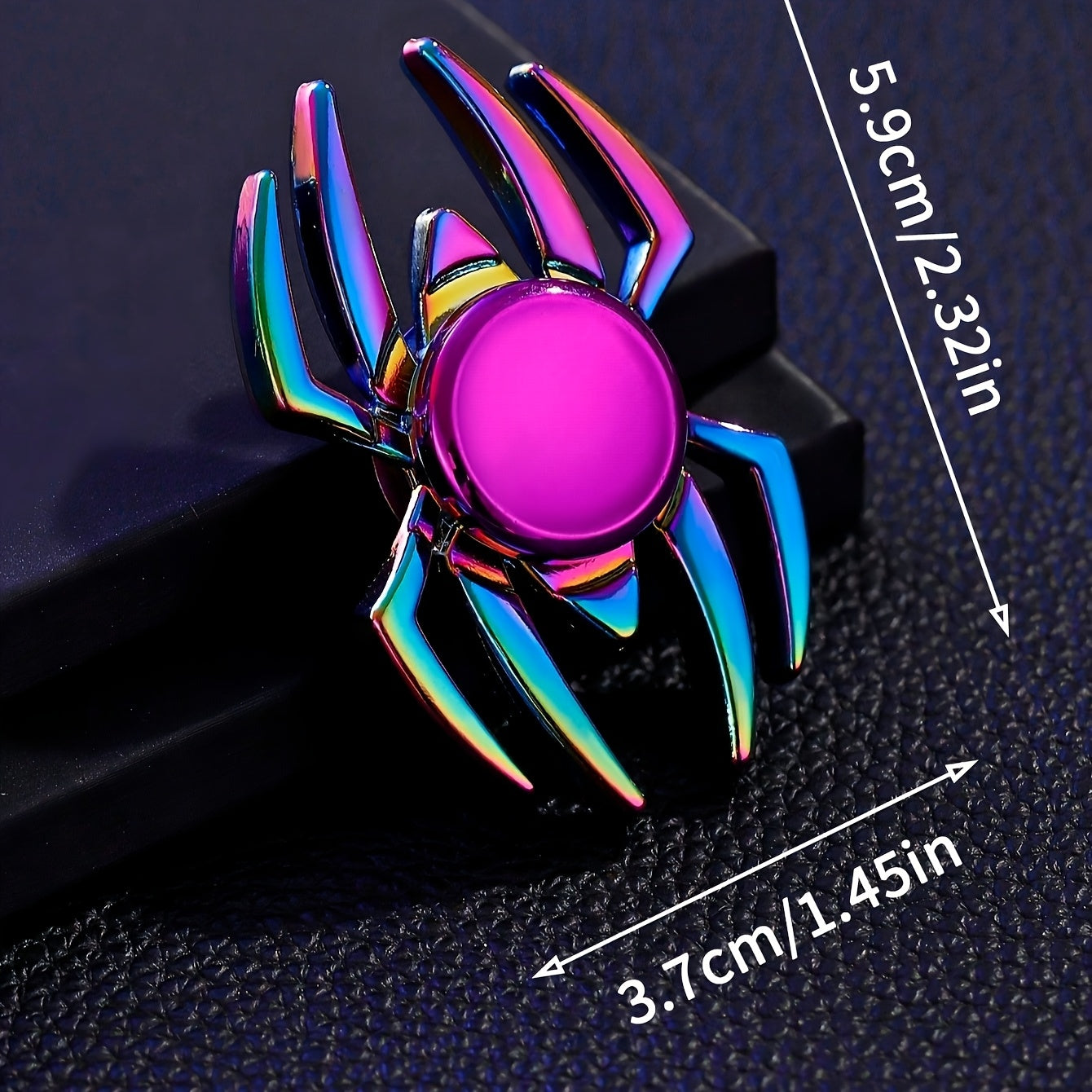 Dynamic Spider Fidget Spinner Toy Green Gradient