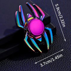 Dynamic Spider Fidget Spinner Toy Green Gradient