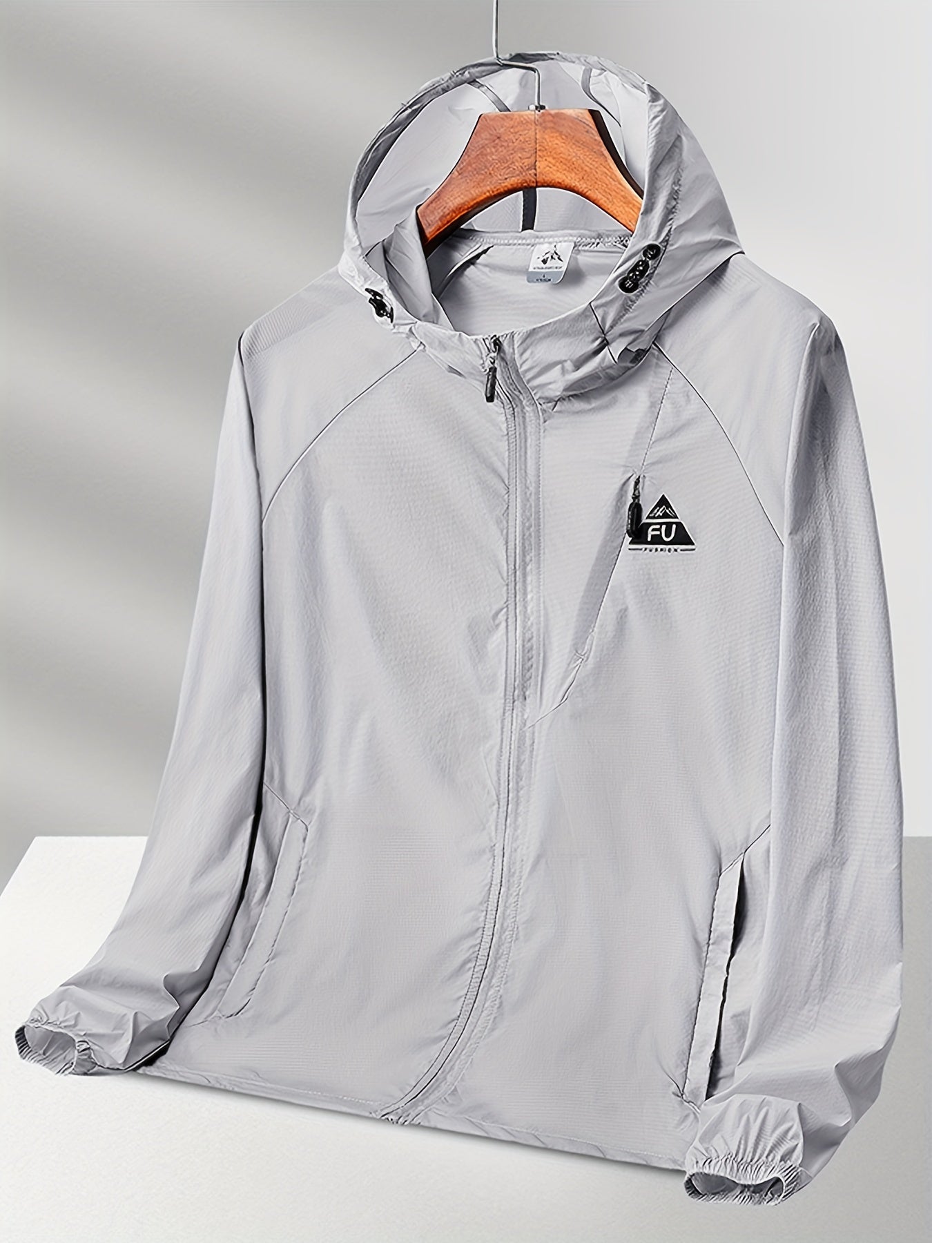 Men's Sun Protection Hooded Jacket for Outdoor Activities