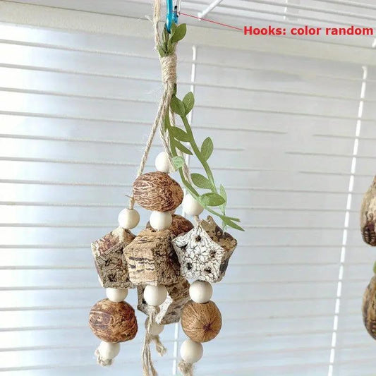 Colorful Hanging Bird Swing Toy for Parrot Cage