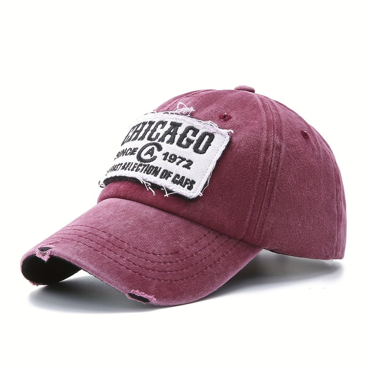 Retro Washed Denim Men Baseball Hat