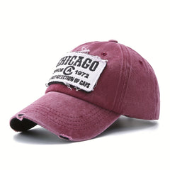 Retro Washed Denim Men Baseball Hat