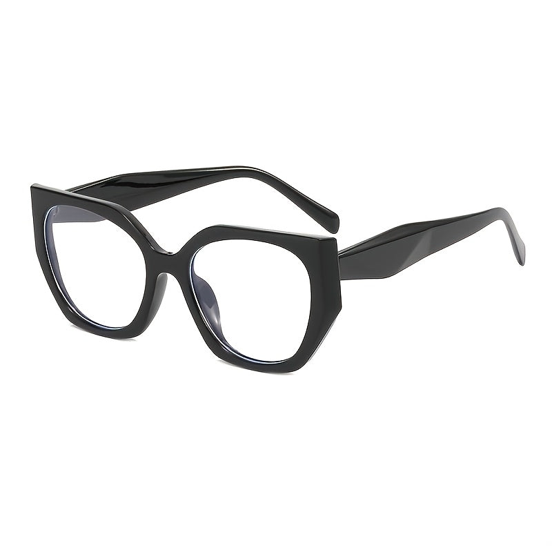 Multicolor Polygonal Light Blocking Glasses Frame